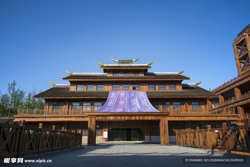 古雅中式建筑