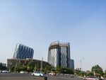城市中现代化高楼建筑群