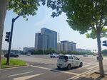 城市道路上的行驶车辆