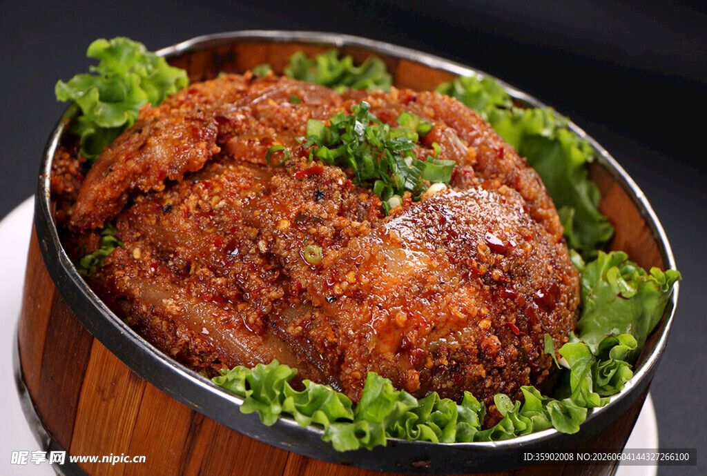 美味粉蒸肉鲜香诱人