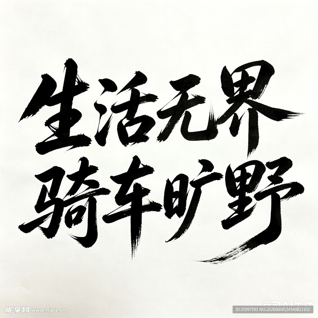 生活无界骑车旷野