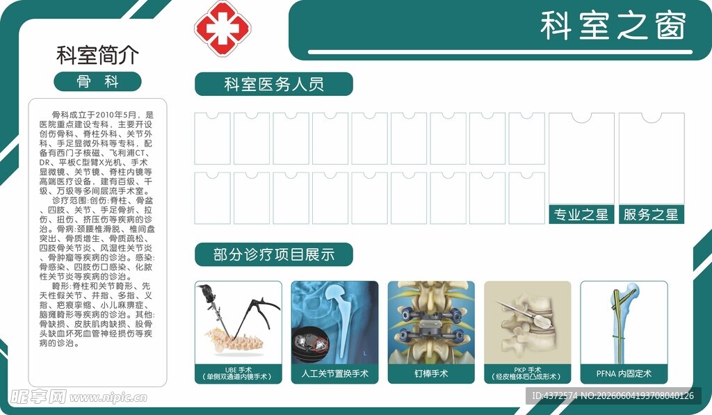 科室简介 骨科