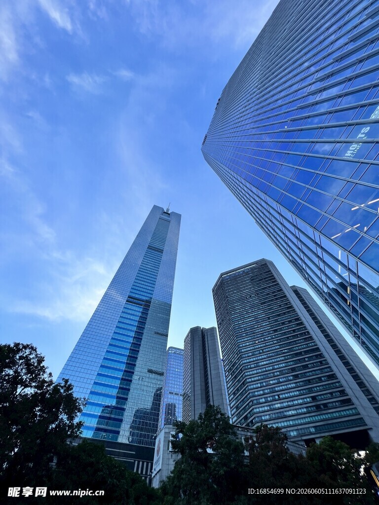 都市大楼景观