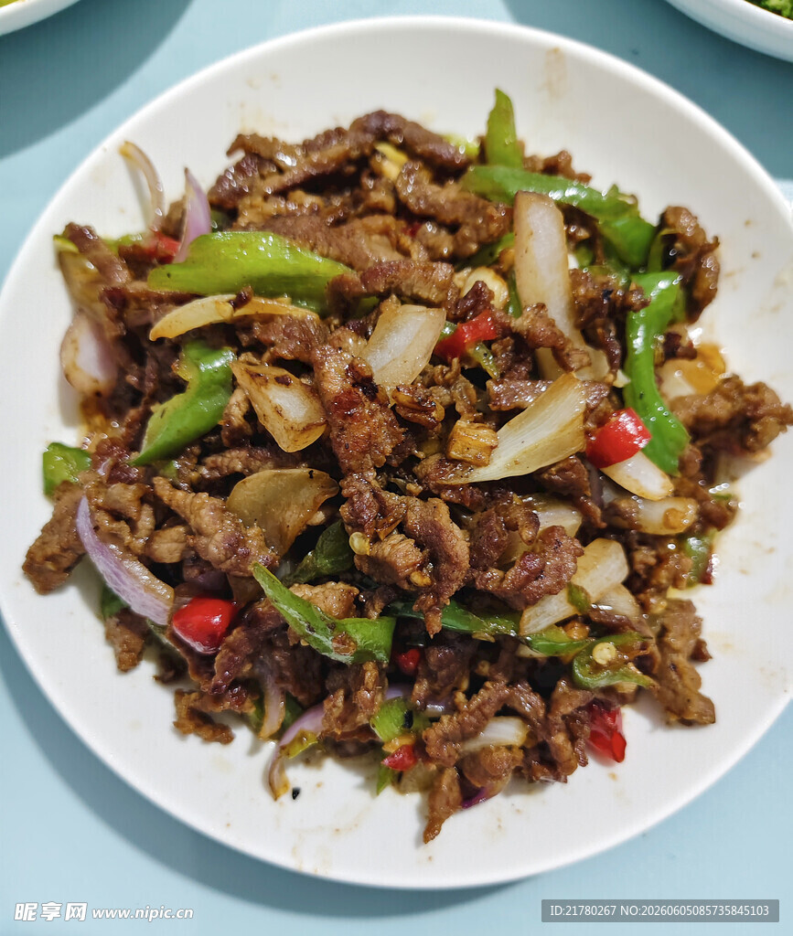 美味尖椒炒牛肉