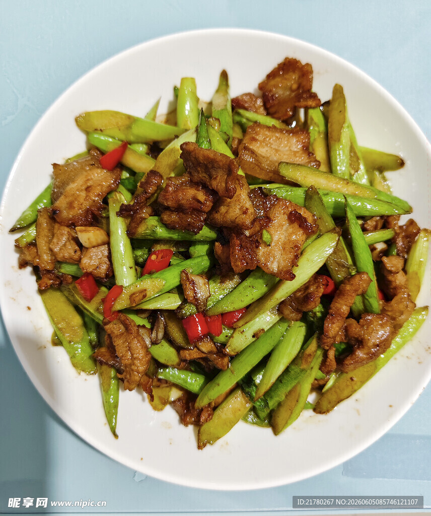 芦笋炒肉