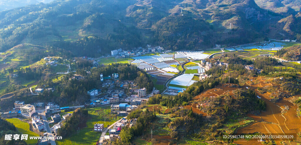 山间村落美景