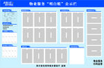 物业服务公示栏