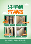 洗手间导视图展示