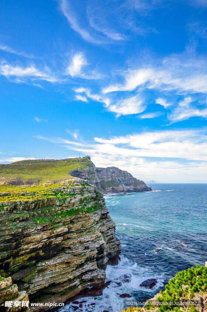海岸峭壁美景