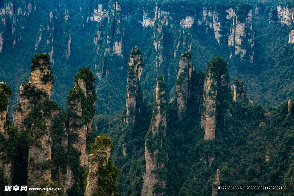 张家界奇峰异石景观