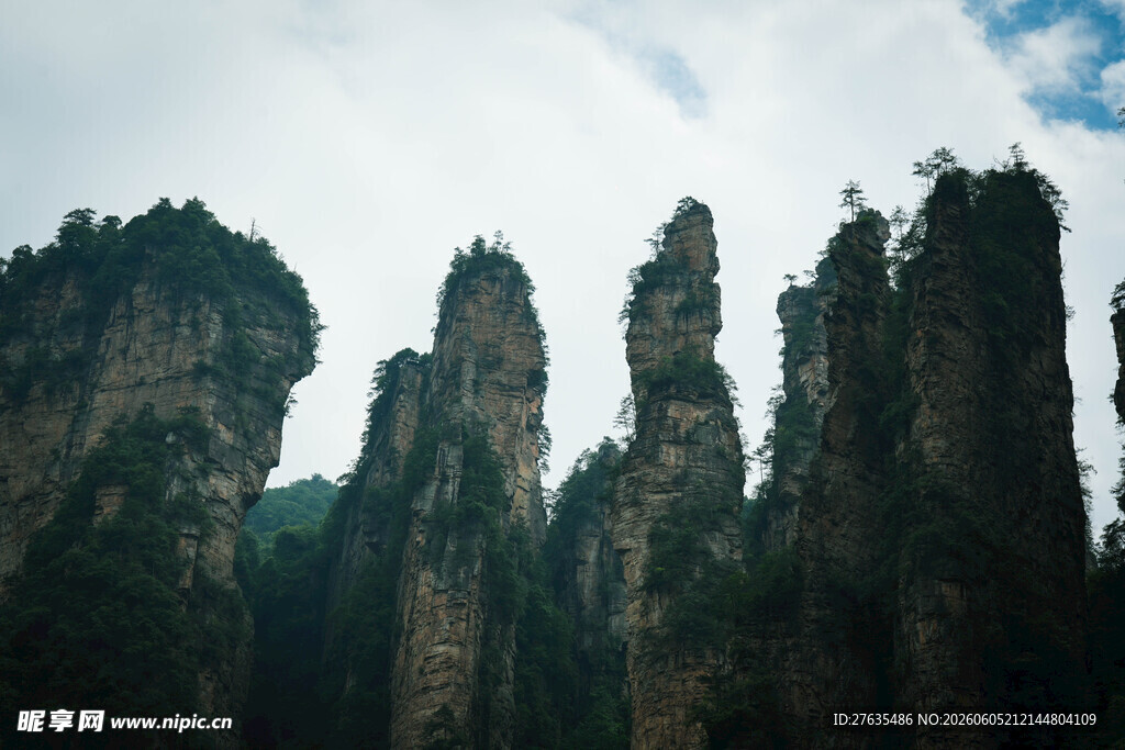 张家界奇峰异石景观