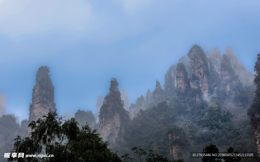张家界奇峰景观