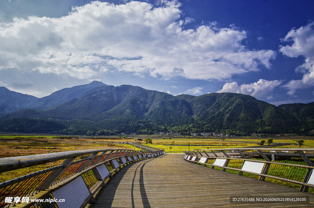 山间公路美景
