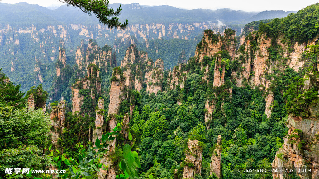 张家界奇峰异石景观