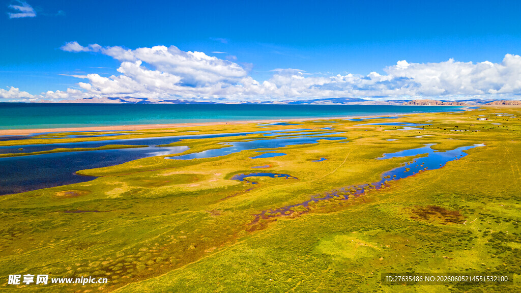 草原湿地风光美景