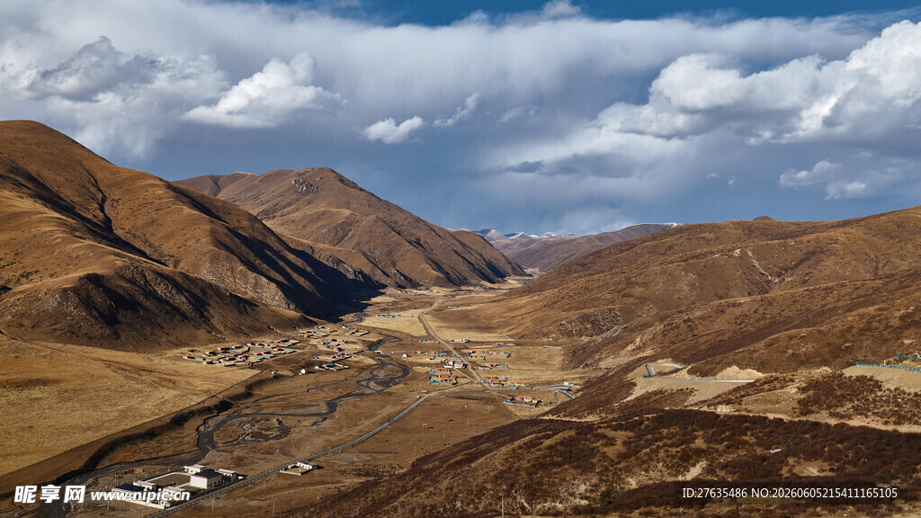 壮丽山川风景图