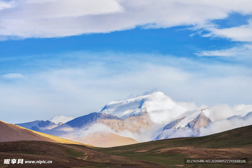 壮丽雪山美景