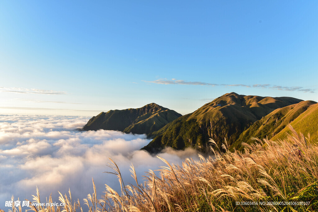 山间云海美景