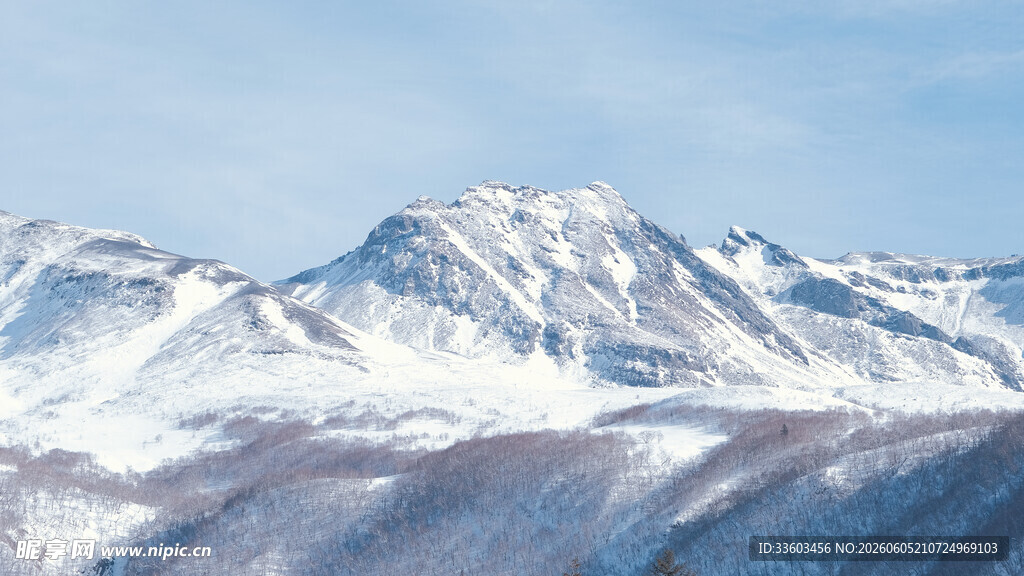 雪山壮丽风光