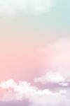 粉紫天空背景