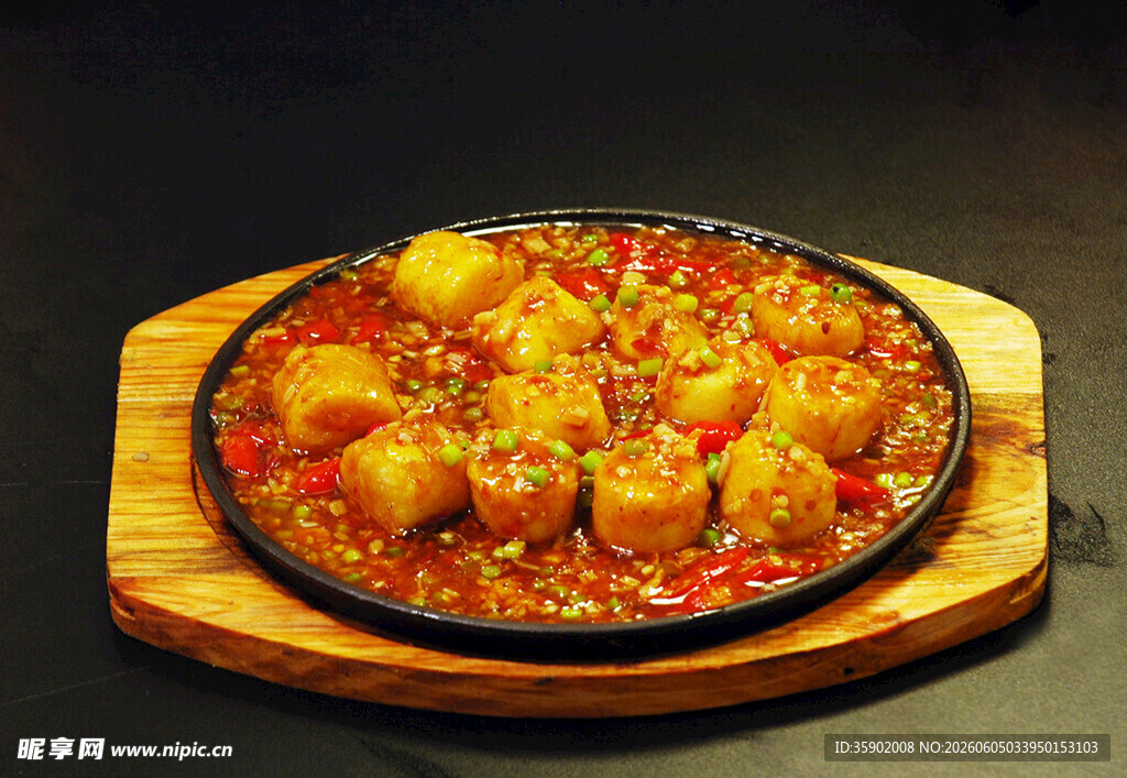 铁板豆腐图片