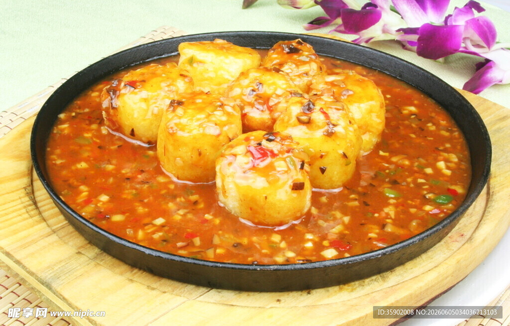 香辣豆腐泡