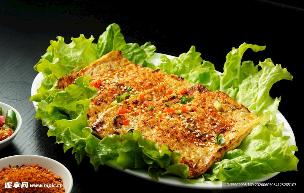 铁板豆腐图片