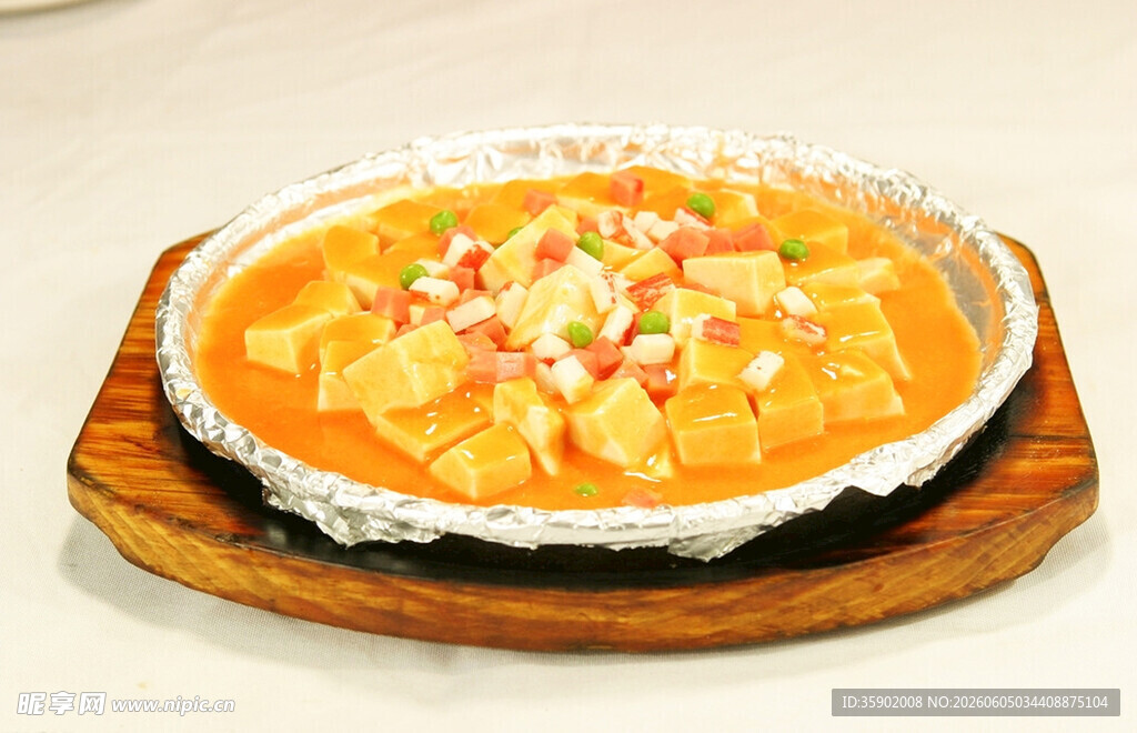 铁板豆腐鲜香诱人