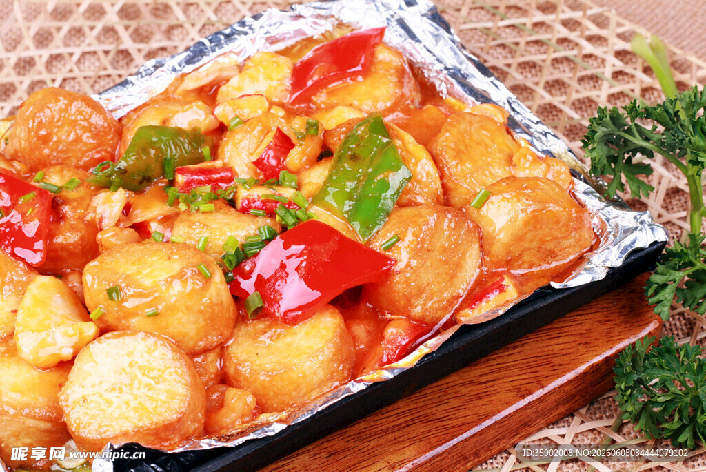 铁板豆腐图片