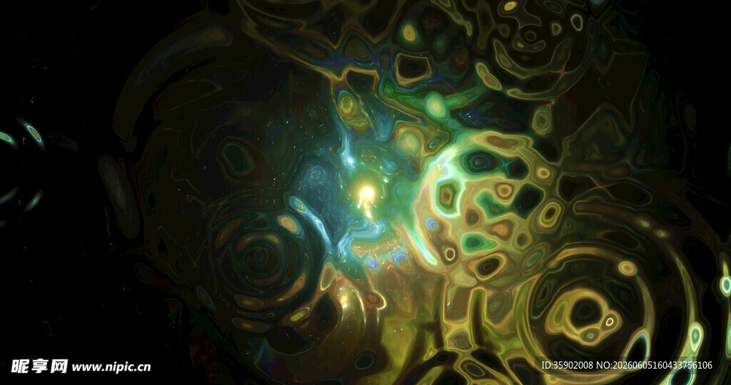 机械齿轮营造神秘科技氛围
