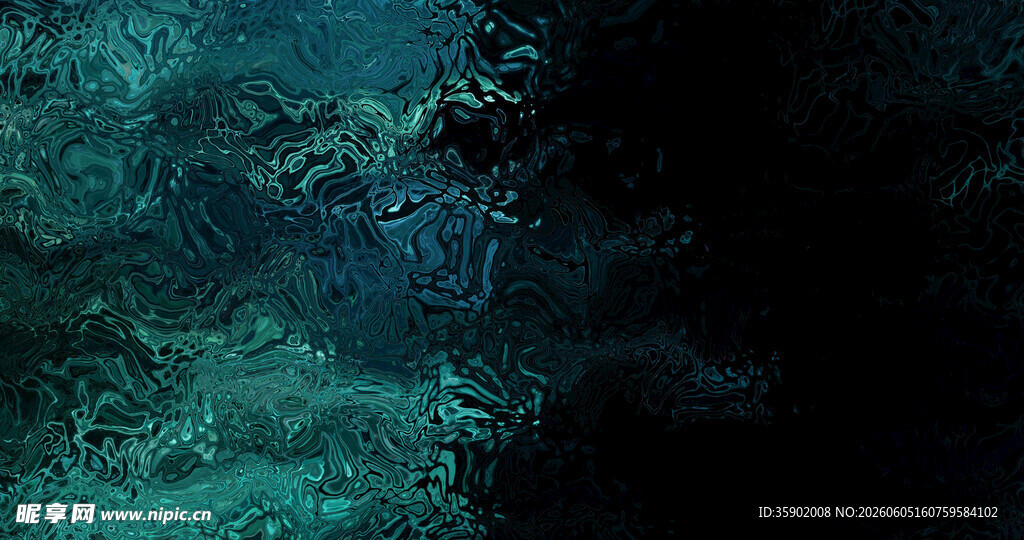 深邃蓝绿抽象背景纹理