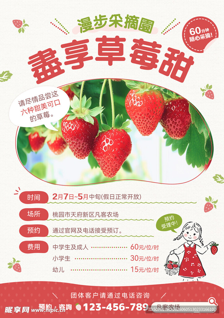 草莓采摘季