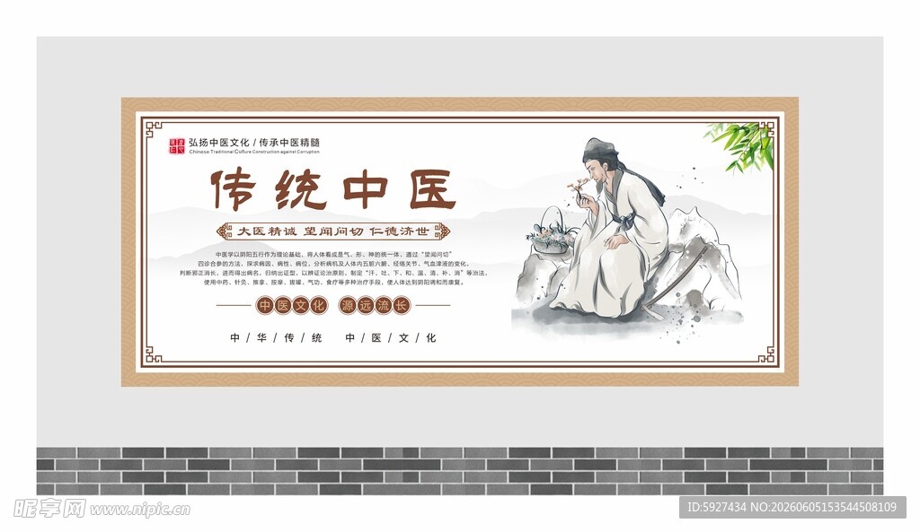 中医文化展板 