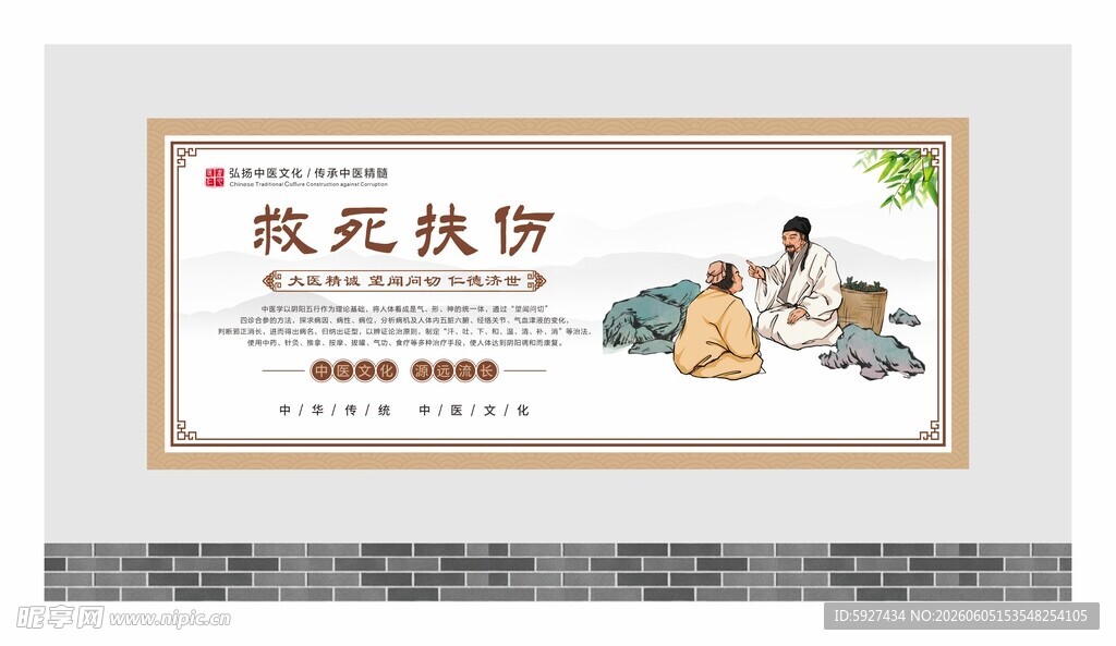 中医文化展板 