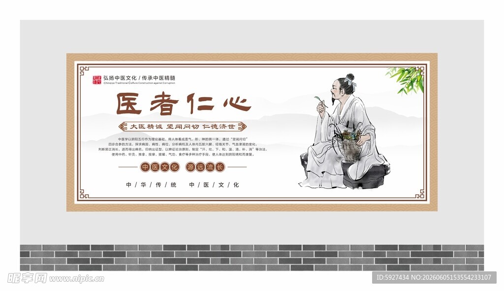 中医文化展板 