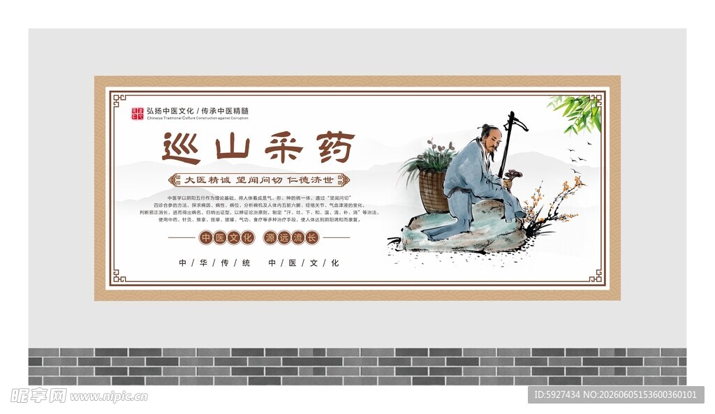 中医文化展板 