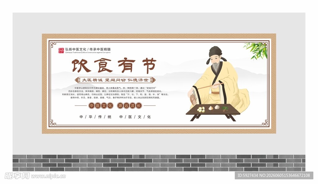 中医文化展板 