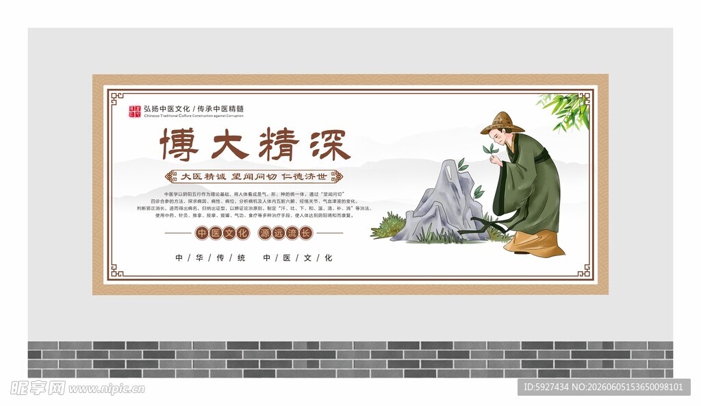 中医文化展板 