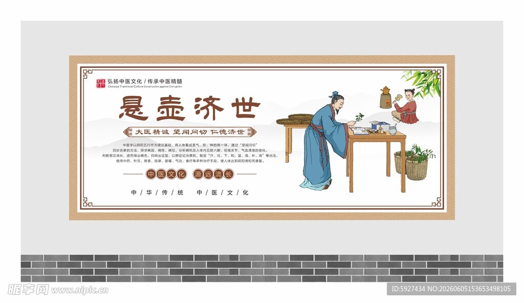中医文化展板 