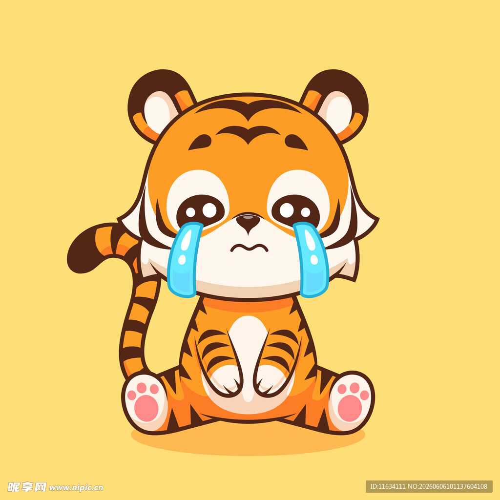 哭泣的小老虎