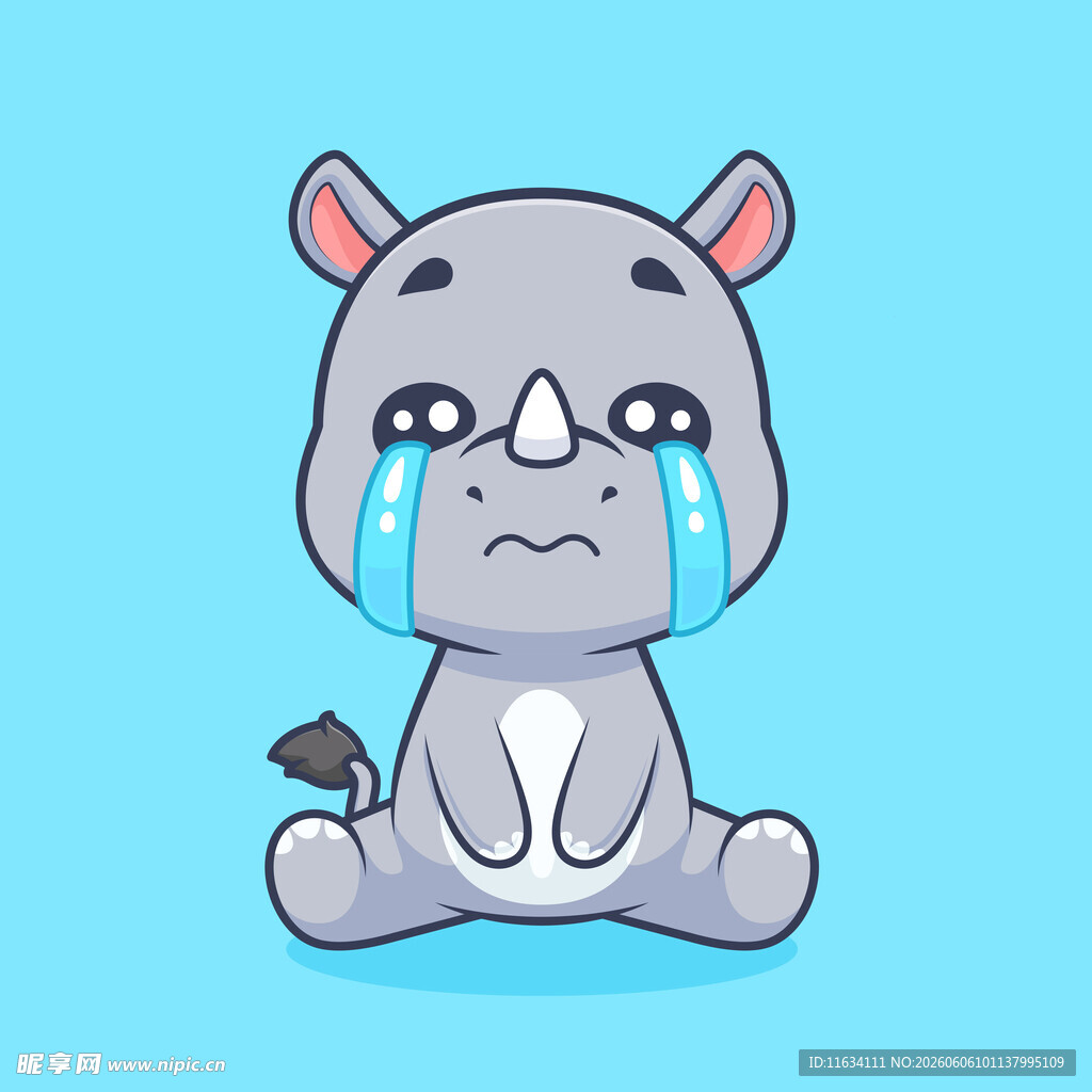 哭泣的小犀牛