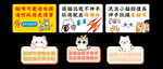 可爱猫咪日历摆件展示