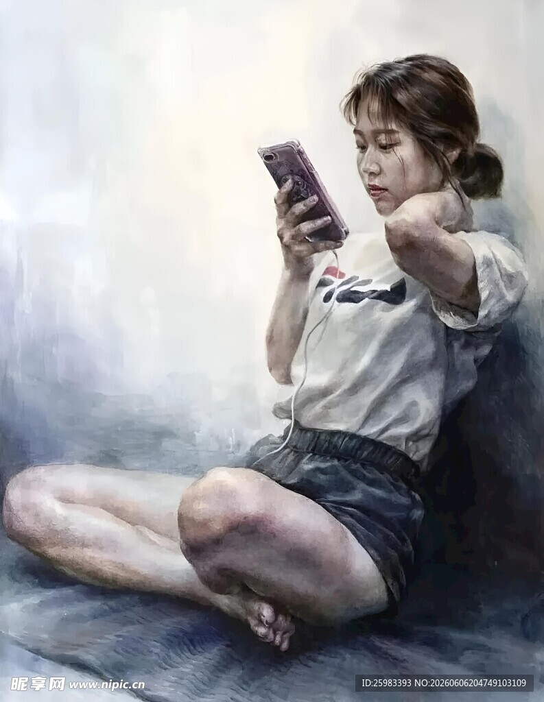 油画人物