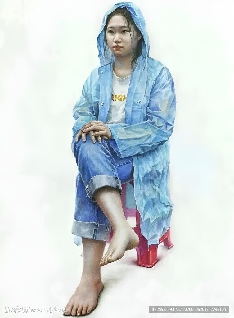 油画人物