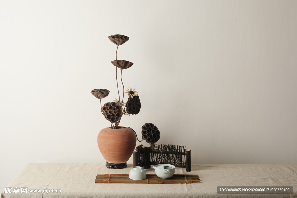 禅意绿植摆件