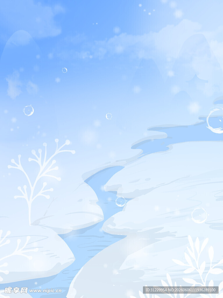 冬日雪景 