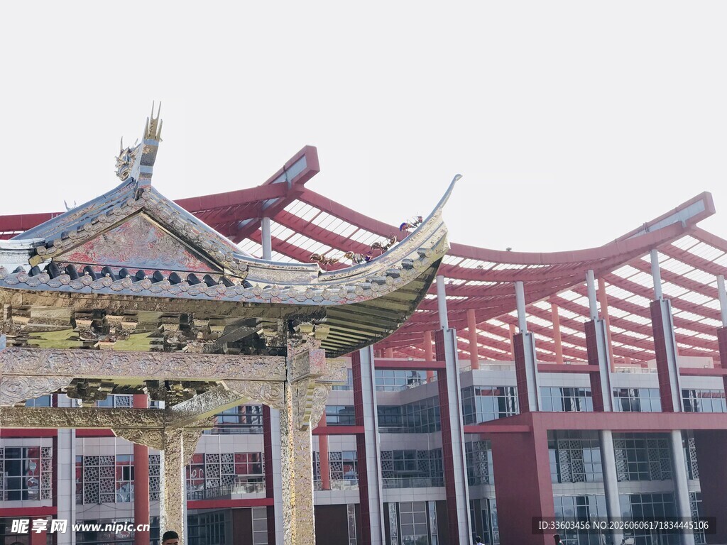 中式风格门楼尽显古韵