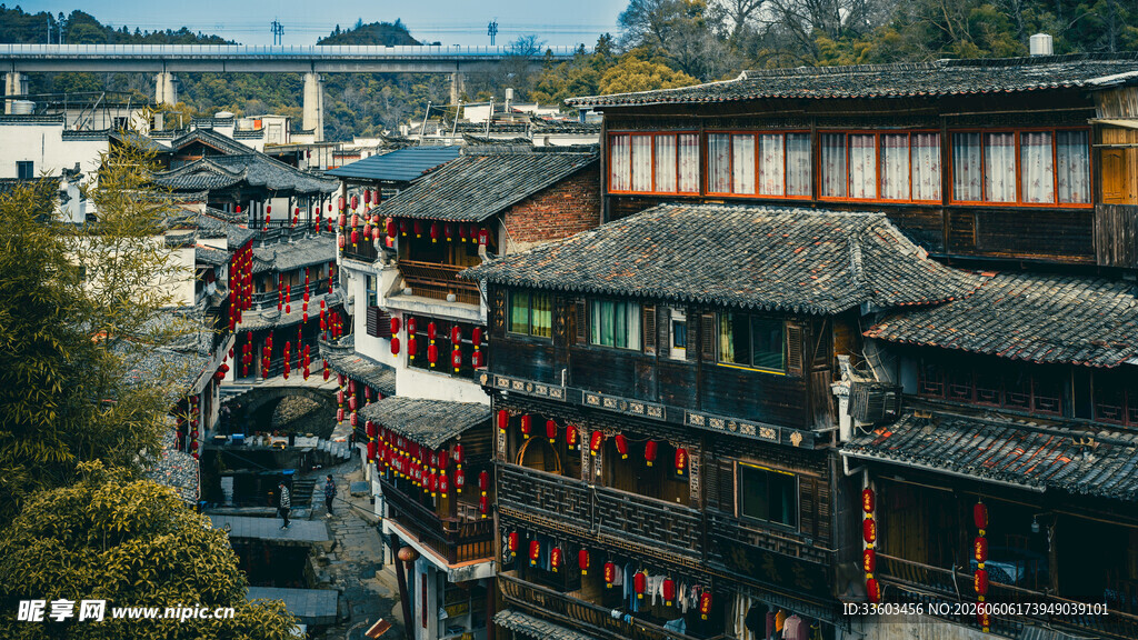 江南水乡古建筑风景