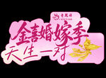 金婚嫁娶季天生一对海报