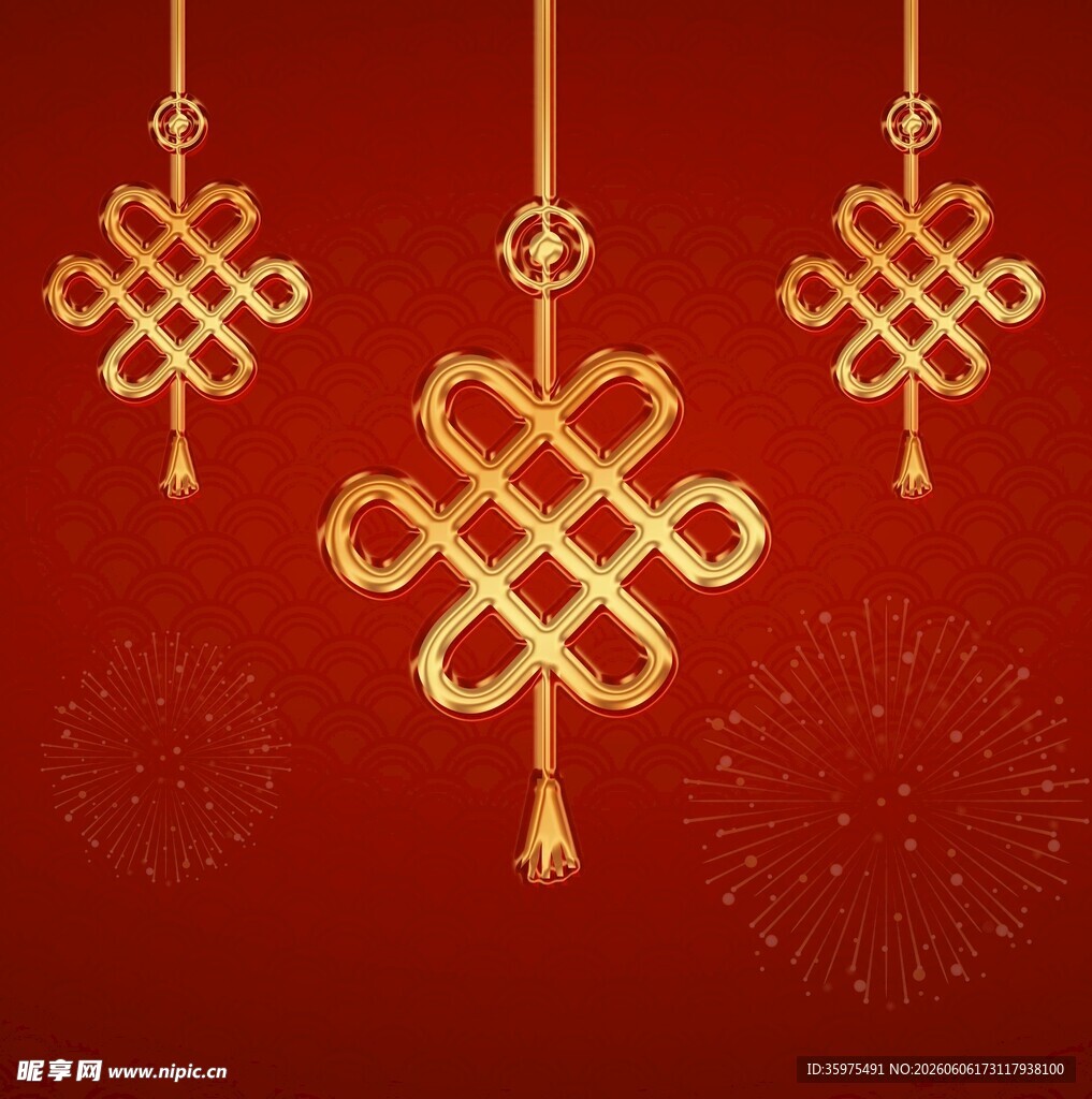 中国结海报